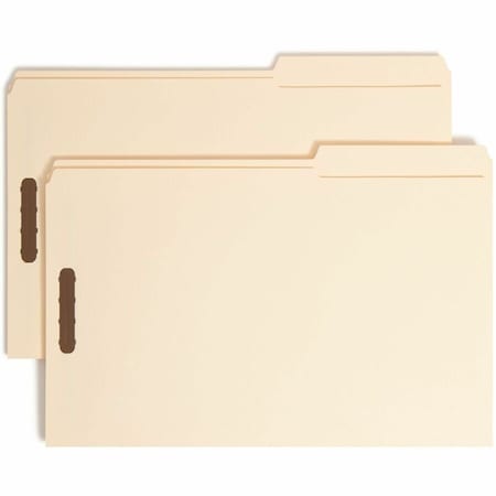 Zoro Select File Fastener Folder, Manila, PK50 19587