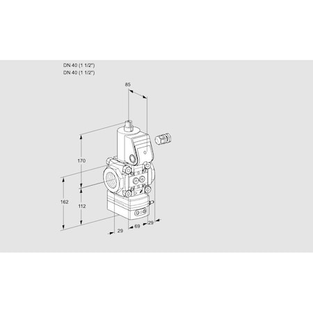 Honeywell Kromschroder VAD240R/NK-50A KS88011691