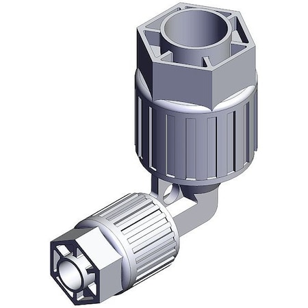 Smc High Purity Tube Fitting, Reducer, PFA LQ3E5A-R2