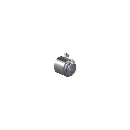 Appleton Electric 2in, Zinc Electroplated, Malleable Iron, Set Screw, Concrete Tight, Threadless SNTC200