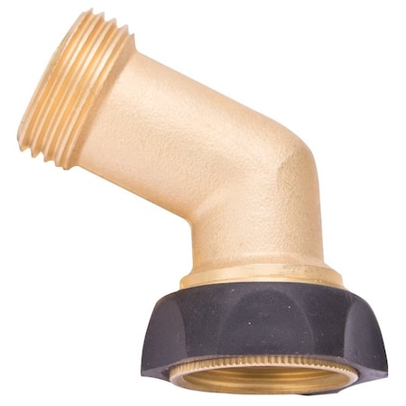 Landscapers Select Hose Connector, Female and Male, Brass, Brass, For: Hose Couplings GT62003