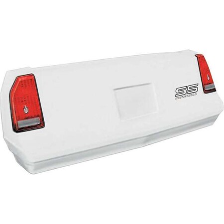 Allstar Performance 1983-1988 Monte Carlo SS Tailpieces, White ALL23015