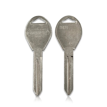 Aks Keys Nissan / Infiniti DA34 Test Key Blade BK-NISSAN-01-DA34-AKS