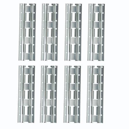 Mytee Products E Track Vertical 5 ft. Galvanized, 8PK ETKV5-USx8