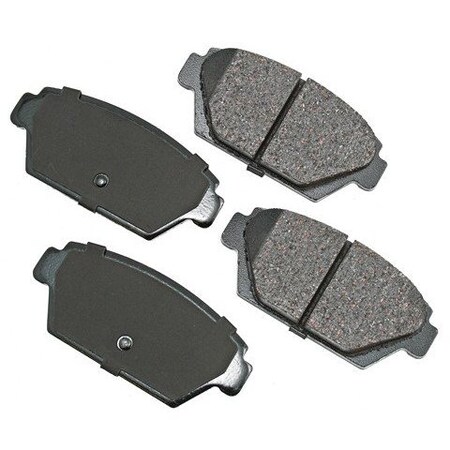 Akebono 85-94 Dodge/Eagle/Mitsu/Plym-Colt/Col-Rr Proact Disk Pad, Act329 ACT329