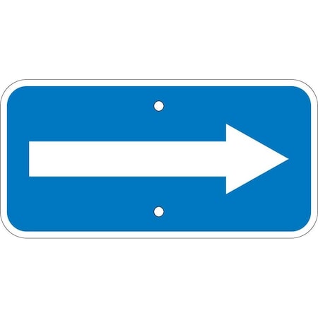 Nmc Van Accessible Right Arrow Ada Sign, TMA5J TMA5J