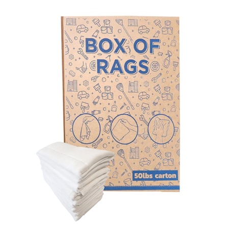 Supremeplus Recycled Color Sweatshirt Cleaning Rags 50 lbs. Box SP-9428