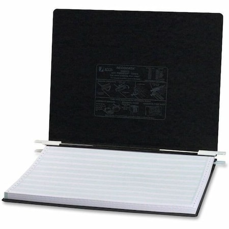 Gbc ACCO, PRESSTEX COVERS WITH STORAGE HOOKS, 2 POSTS, 6in CAPACITY, 14.88 X 11, BLACK 54071