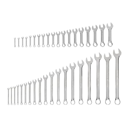 Tekton Stubby and Standard Length Combination Wrench Set, 38-Piece (1/4 - 1-1/4 in.) WCB90911