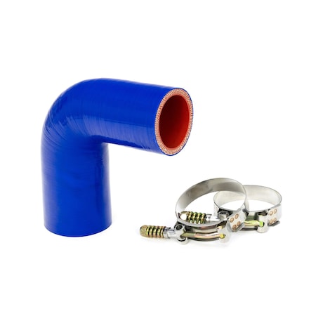 Hps Performance Silicone Transmission Oil Cooler Coolant Hose Volvo Mack MP7 Engine Trucks 57-1713-BLUE