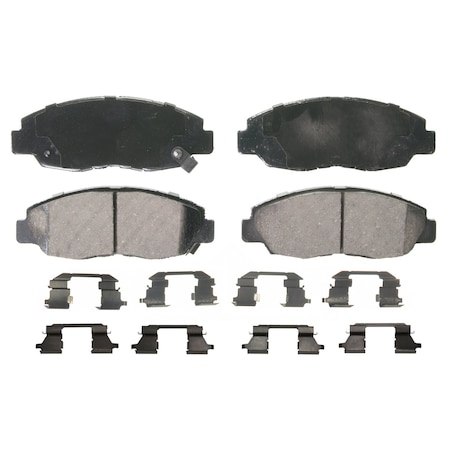 Wagner Brake QuickStop Front Disc Brake Pad Set Ceramic, ZD764