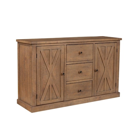 Alpine Furniture Arlo Sideboard, Natural 4202-06