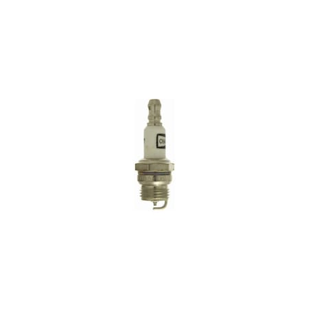 Champion Spark Plugs Spark Plug, 0.022 to 0.028 in Fill Gap, 0.551 in Thread, 5/8 in Hex, Copper, For: Small Engines 855C