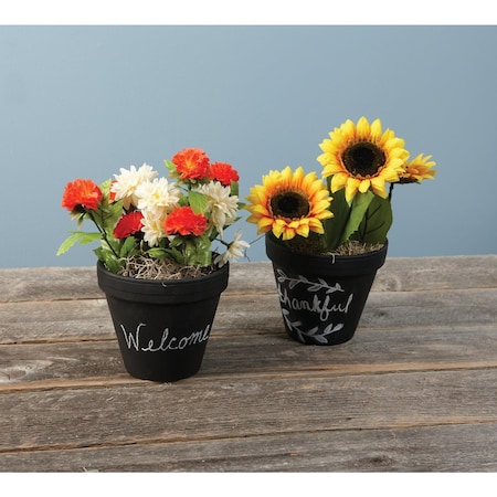 Deroma 6.3'' Red Terra Cotta Clay Standard Planter 01160PZ