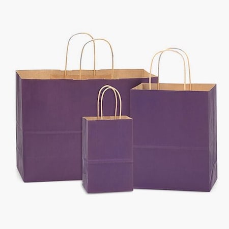 Nashville Wraps Purple 100% Recycled Kraft Bag Assortment, 125PK 12KTAPU