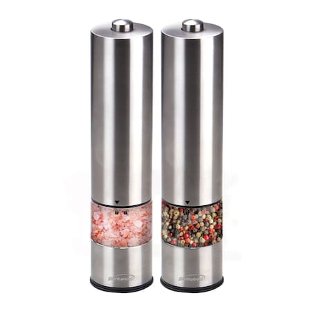 Brentwood Industries Electric Blue LED Salt and Pepper Adjustable Ceramic Grinders SG-2321S
