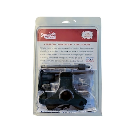 Squeek No More Squeek No More 1010543 Floor Squeak Repair Kit 1010543