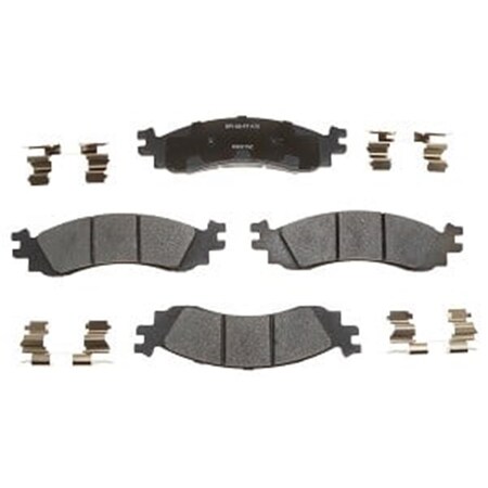 Rm Brakes 2006-2010 Ford Explorer Brake Pad Set R53-MGD1158CH