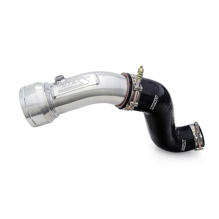 Hps Performance Cold Side Charge Pipe with CAC Hose Intercooler Boot, Polished,  17-154P