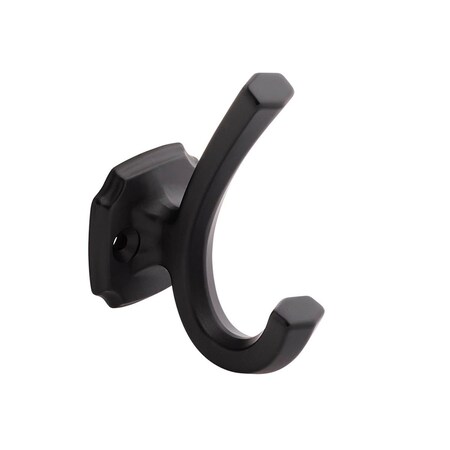 House Center-Center Style Cabinet Hook, Matte Black HO1785547
