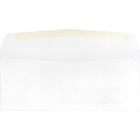 Business Source Window Envelope, White, Gummed Flap, PK500 BSN42251
