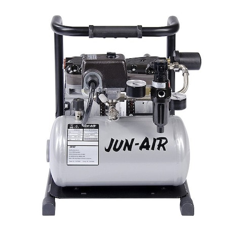 Gast Compressor System, Oil Free, 1.1 gal Tank 1760408