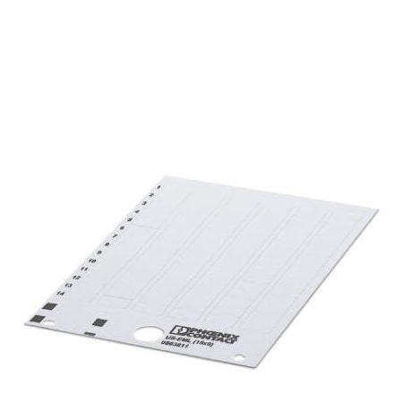 Phoenix Contact US-EML 15X9 Label Card white 0803811