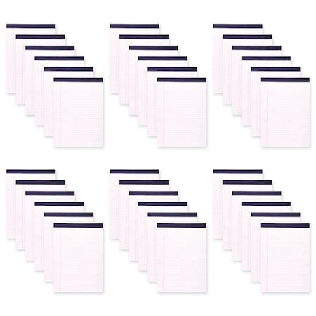 Roaring Spring Case of Legal Pads, 8.5"x11.75", 50 sheets of White Paper/Pad, stapled and taped, Micro-Perforated, PK36 74754CS