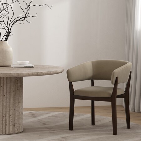 Manhattan Comfort Blake Dining Armchair in Linen DC102AR-LN