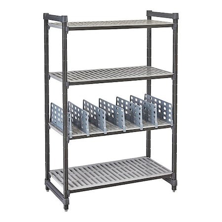 Cambro Shelf Divider Panel, 81 in L, 8 in H CSSD248151
