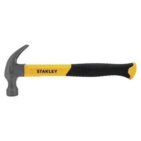 Stanley STHT51512 HAMMER 16 OZ CURVE CLAW FIBERGLASS 51-621