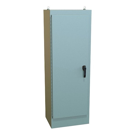 Hammond Handle Electrical Enclosure, 72 in H, 18 in D, 25 in W, 12, 13, 3R, 4, Steel HN4FS722518