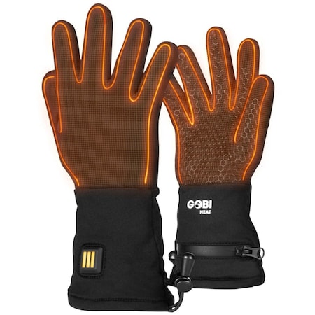 Gobi Heat Stealth II Heated Glove Liners, Black, L/XL 658580