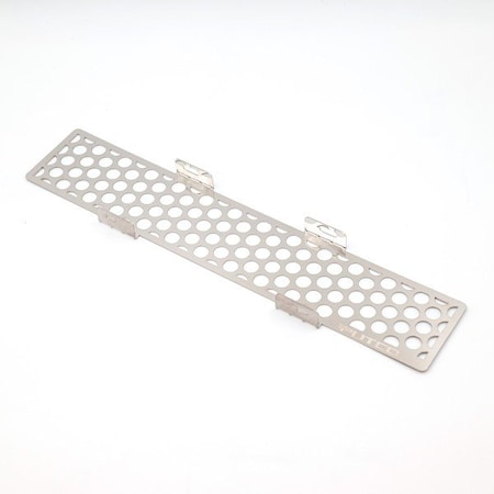 Putco Grill Insert, Punch Design; Polished; Silver; Stainless 85172