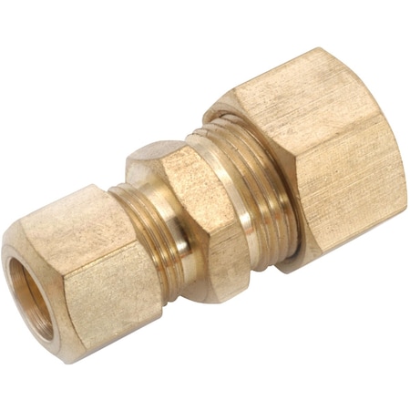 Anderson Metals 1/2''x3/8'' Brass Low Lead Compression Union 750082-0806