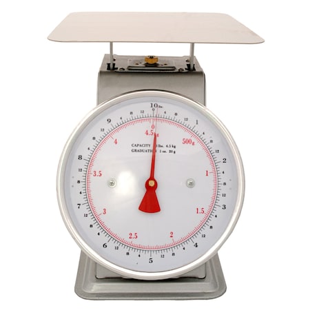 Zenport Platform Mechanical Dial Scale, 10-Pound AZD10