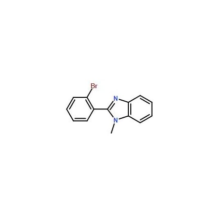 Ak Scientific 2-(2-Bromophenyl)-1-methyl-1H-benzo[d]imidazole (1g), CAS 92152-36-8 5564AC-1g