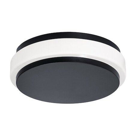 Afx Eris 10in LED Flush Mount, Black EISF10LAJUDBK