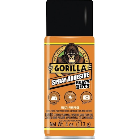 Gorilla Glue Spray Adhesive, Clear, 11 oz 6346502