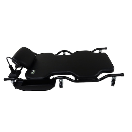 Shopsol Creeper - Wide Body with Adjustable Head Rest, Parts Tray, Light and Dual Bearing Casters 1010979