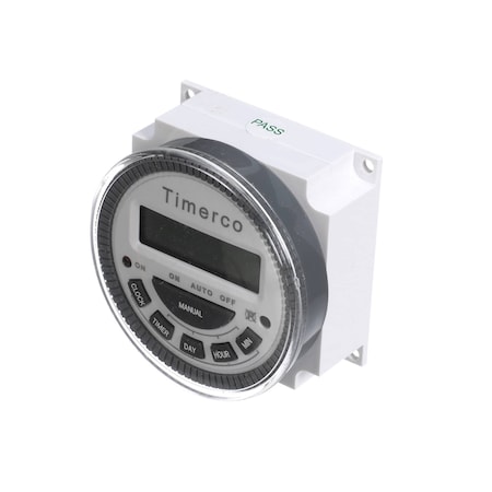 Food Warming Equipment Digital Timer, 120VAC, 16/20A, 24 Hr, On/Auto/Off, 50-60Hz TMRDIG