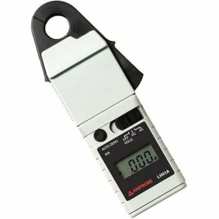 Amprobe Digital Clamp Meter, LCD, 40 A, 0.8 in (20 mm) Jaw Capacity, CAT III 300V Safety Rating LH41A