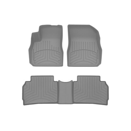 Weathertech Grey, Front and Rear FloorLiner HP 46903-1-2IM