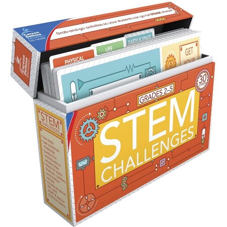 Carson Dellosa STEM Challenges Learning Cards 140350