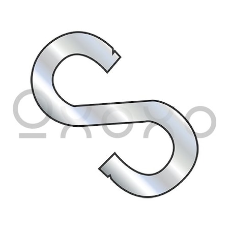 Oxoxo 1/4X2 S Hook Zinc, 500PK 374556