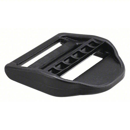 Bulk-Strap Slide Bar Buckle, 1 1/2" W, Black, PK25 SB15