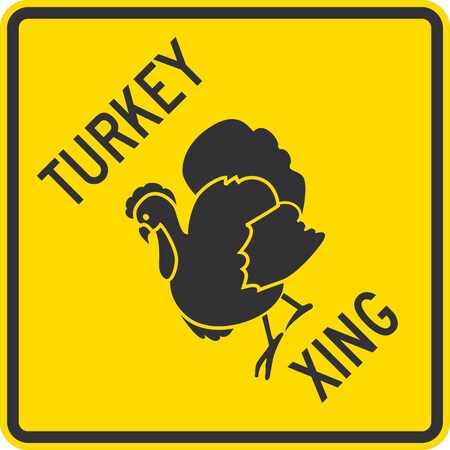 Lyle Turkey Xing, 24x24, Diamond Grade, Yellow G-12462-DG_24x24