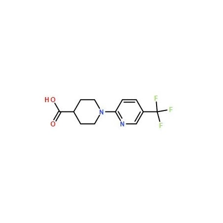 Ak Scientific 1-[5-(Trifluoromethyl)-2-pyridyl]piperidine-4-carboxylic acid (1g), CAS 406476-31-1 Y9033-1g