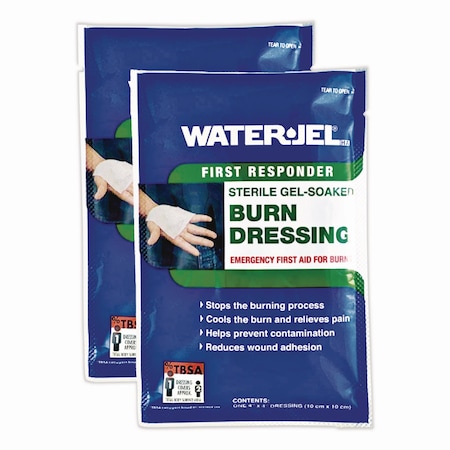 First Aid Only Water-Jel Burn Dressing, 4 x 4 730020