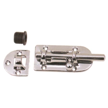 Perko 0947DP2CHR 4.31 in. Barrel Bolt Chrome Plated Bronze 3003.3362